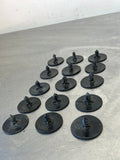 97-04 C5 CORVETTE HOOD INSULATOR RETAINER CLIPS SET OF 15 20064875 OEM #VV235