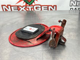 10-14 FORD MUSTANG GT FUEL DOOR GAS LID TANK COVER RED OEM #251