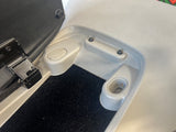 2008 C6 CORVETTE OEM GREY CENTER CONSOLE with GREY AND BLACK LID #224