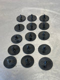 97-04 C5 CORVETTE HOOD INSULATOR RETAINER CLIPS SET OF 15 20064875 OEM #VV235