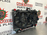 2011 CAMARO SS RADIATOR CONDENSER FAN ASSEMBLY MANUAL TRANSMISSION OEM #244