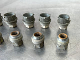 97-04 C5 CORVETTE OEM 19MM LUG NUTS SET ONE SIDE WITH COVERS #3455
