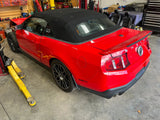 2012 MUSTANG GT500 CONVERTIBLE TOP BLCK #623