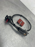 2005 C6 CORVETTE RH PASSENGER SEAT BACK RECLINE RELEASE RED WITH CABLES OEM #54