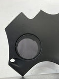 2008 C6 CORVETTE DRIVER RH REAR QUARTER PANEL SPEAKER COVER TRIM BLACK OEM #159