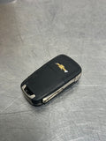 2010-2016 CAMARO 4 BUTTON FOLDING KEY FOB OEM 13500222 #3295
