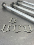 2008 C6 CORVETTE FRONT CRADLE BOLTS OEM