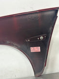 05-13 C6 CORVETTE COUPE RH PASSENGER REAR QUARTER CRYSTAL RED METALLIC OEM #159