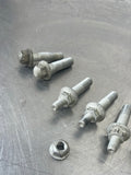 2008 C6 CORVETTE REAR TORQUE TUBE TO TRANSMISSION BOLTS OEM