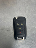 2010-2016 CAMARO 4 BUTTON FOLDING KEY FOB OEM 13500222 #3295