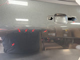 2017 CAMARO SS FRONT LH DRIVER SIDE DOOR NIGHTFALL GRAY METALLIC OEM #114