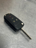 2010-2016 CAMARO 4 BUTTON FOLDING KEY FOB OEM 13500222 #3295