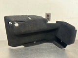 97-04 C5 CORVETTE LH DRIVER SIDE REAR CARPET TRIM LINER BLACK OEM 10435606 #158