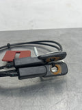2005 C6 CORVETTE RH PASSENGER SEAT BACK RECLINE RELEASE RED WITH CABLES OEM #54