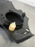 2005 C6 CORVETTE PASSENGER RH REAR QUARTER PANEL SPEAKER COVER BLACK OEM #106