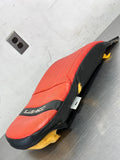 97-04 C5 CORVETTE RH PASSENGER SEAT BACK CUSHION INSERT AFTERMARKET RED/BLK #158