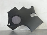 2008 C6 CORVETTE DRIVER RH REAR QUARTER PANEL SPEAKER COVER TRIM BLACK OEM #159