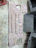 97-04 C5 CORVETTE REAR CARPET BLACK COUPE OEM #151