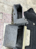 97-04 C5 CORVETTE REAR CARPET BLACK COUPE OEM #151