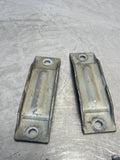 97-04 C5 CORVETTE FRONT LEAF MOUNTING PLATES AND BOLTS OEM