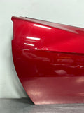 2008 C6 CORVETTE RH PASSENGER SIDE DOOR CRYSTAL RED METALLIC #159