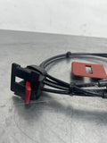 2005 C6 CORVETTE RH PASSENGER SEAT BACK RECLINE RELEASE RED WITH CABLES OEM #54