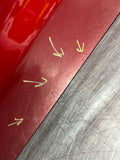 2008 C6 CORVETTE RH PASSENGER SIDE DOOR CRYSTAL RED METALLIC #159