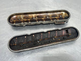 GM OEM GEN IV LS VALVE COVER SET USED 12611021 12611059 #C126