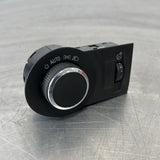 2012 CAMARO SS HEADLIGHT HEADLAMP CONTROL SWITCH WITH FOG LIGHTS #110