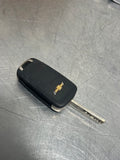 2010-2016 CAMARO 4 BUTTON FOLDING KEY FOB OEM 13500222 #3295