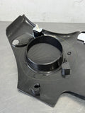 2008 C6 CORVETTE DRIVER RH REAR QUARTER PANEL SPEAKER COVER TRIM BLACK OEM #159