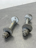 2008 C6 CORVETTE FRONT LOWER CONTROL ARM CAMBER BOLTS ONE SIDE 2 BOLTS OEM