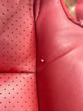 05-13 C6 CORVETTE RH PASSENGER LOWER SEAT CUSHION W/ HEATED PAD & RED COVER #54