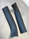 05-13 C6 CORVETTE DOOR SILL EXTENSION TRIM BLACK OEM