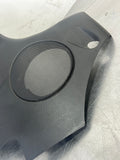 2005 C6 CORVETTE PASSENGER RH REAR QUARTER PANEL SPEAKER COVER BLACK OEM #106