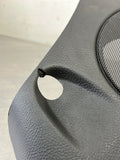 2008 C6 CORVETTE DRIVER RH REAR QUARTER PANEL SPEAKER COVER TRIM BLACK OEM #159