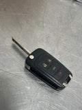 2010-2016 CAMARO 4 BUTTON FOLDING KEY FOB OEM 13500222 #3295