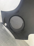 2005 C6 CORVETTE DRIVER LH REAR QUARTER PANEL SPEAKER COVER TRIM BLACK OEM #106