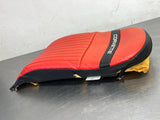 97-04 C5 CORVETTE RH PASSENGER SEAT BACK CUSHION INSERT AFTERMARKET RED/BLK #158