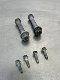 05-13 C6 CORVETTE REAR UPPER AND LOWER SHOCK BOLTS HARDWARE OEM