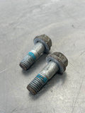 2008 C6 CORVETTE FRONT CALIPER BOLTS ONE SIDE 2 BOLTS OEM