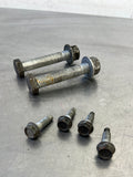 05-13 C6 CORVETTE REAR UPPER AND LOWER SHOCK BOLTS HARDWARE OEM
