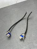 2008 C6 CORVETTE MALE UPSTREAM O2 OXYGEN SENSOR PIGTAILS OEM #159