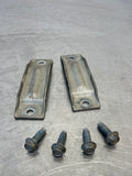 97-04 C5 CORVETTE FRONT LEAF MOUNTING PLATES AND BOLTS OEM