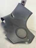 2005 C6 CORVETTE PASSENGER RH REAR QUARTER PANEL SPEAKER COVER BLACK OEM #106