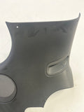 2005 C6 CORVETTE DRIVER LH REAR QUARTER PANEL SPEAKER COVER TRIM BLACK OEM #106