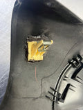 2005 C6 CORVETTE DRIVER LH REAR QUARTER PANEL SPEAKER COVER TRIM BLACK OEM #106